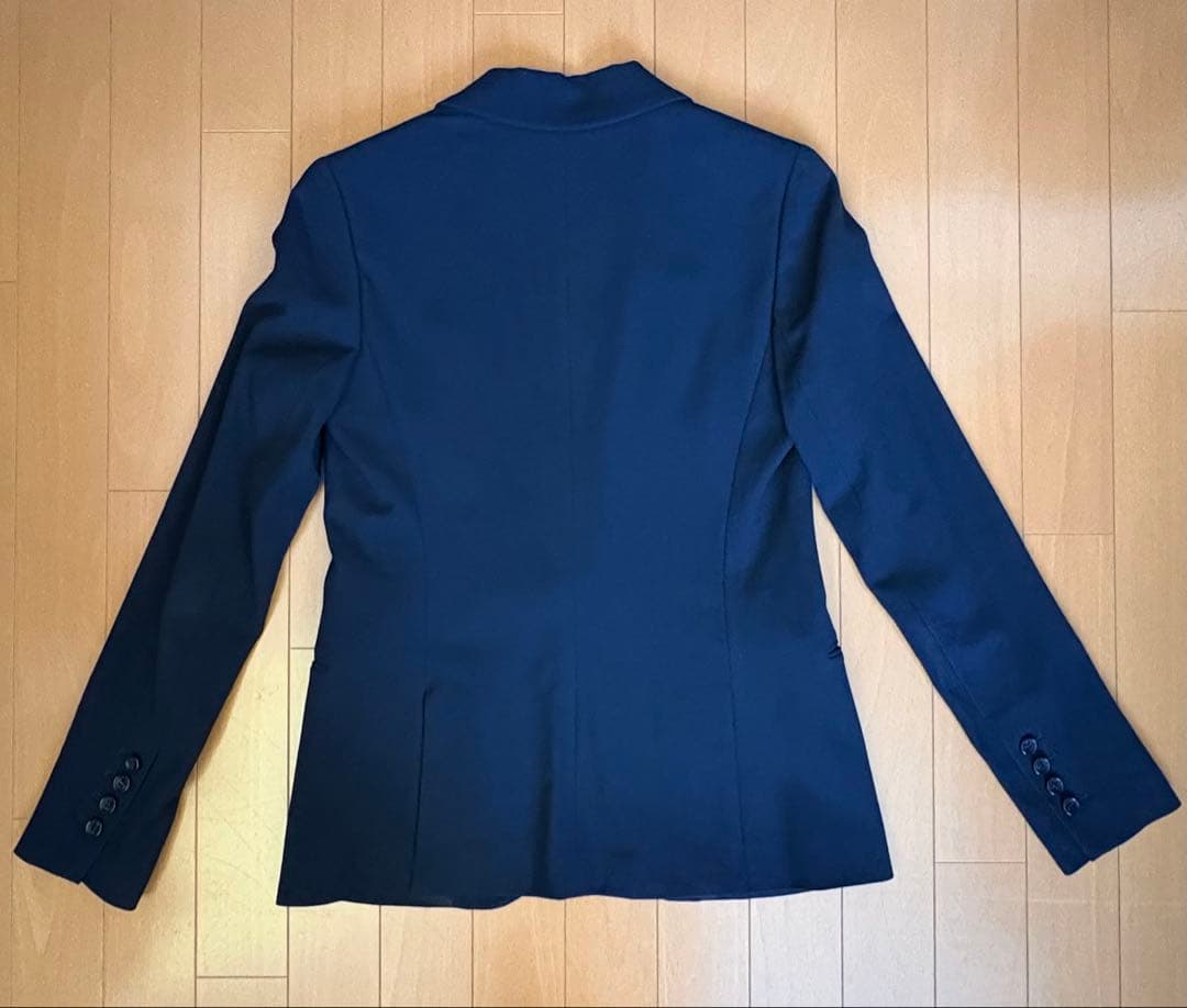 theory luxe パンツスーツ　セットアップ　Mサイズ 日本製ネイビー