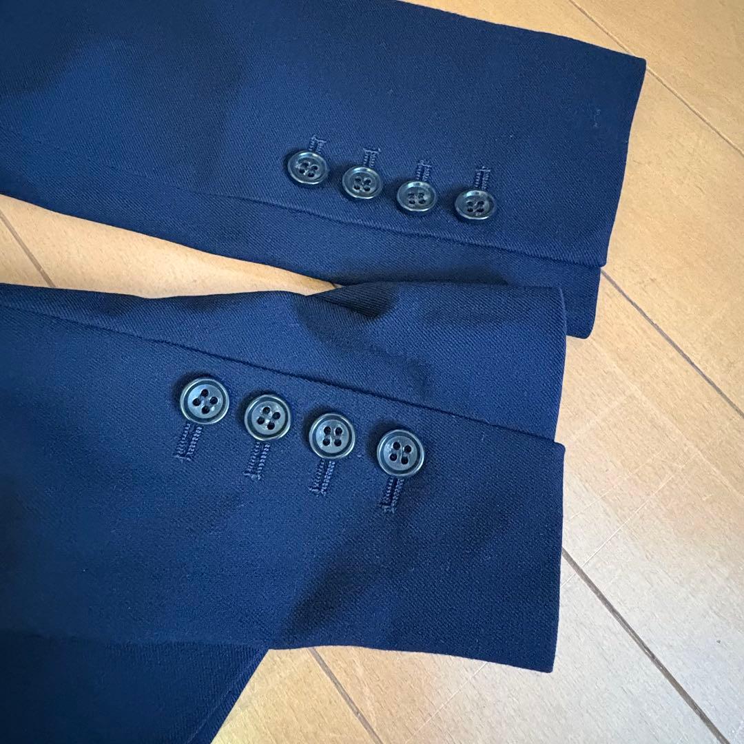 theory luxe パンツスーツ　セットアップ　Mサイズ 日本製ネイビー