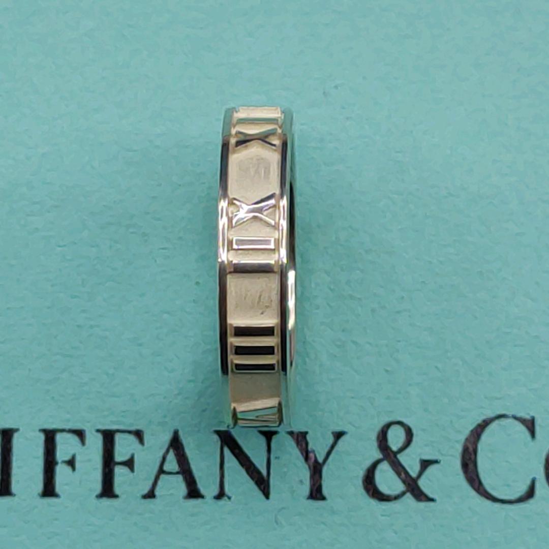 ake　ティファニー　 TIFFANY&Co.アトラススリムリング　10号