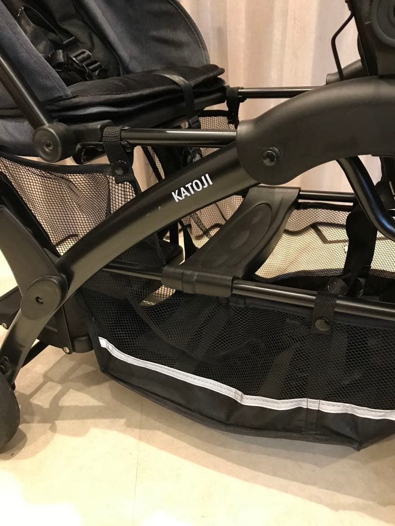 【手渡し限定】カトージ　ベビーカー　二人でゴーDX