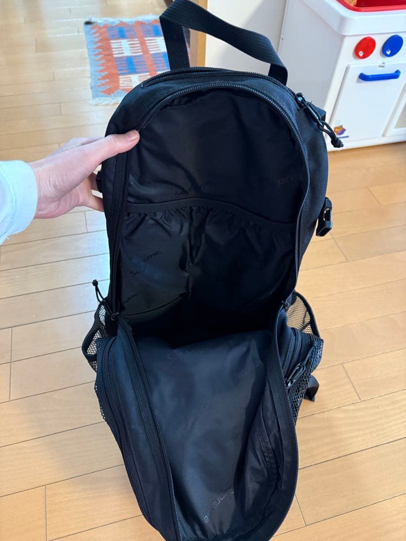 Supreme メッシュバックパック ブラック