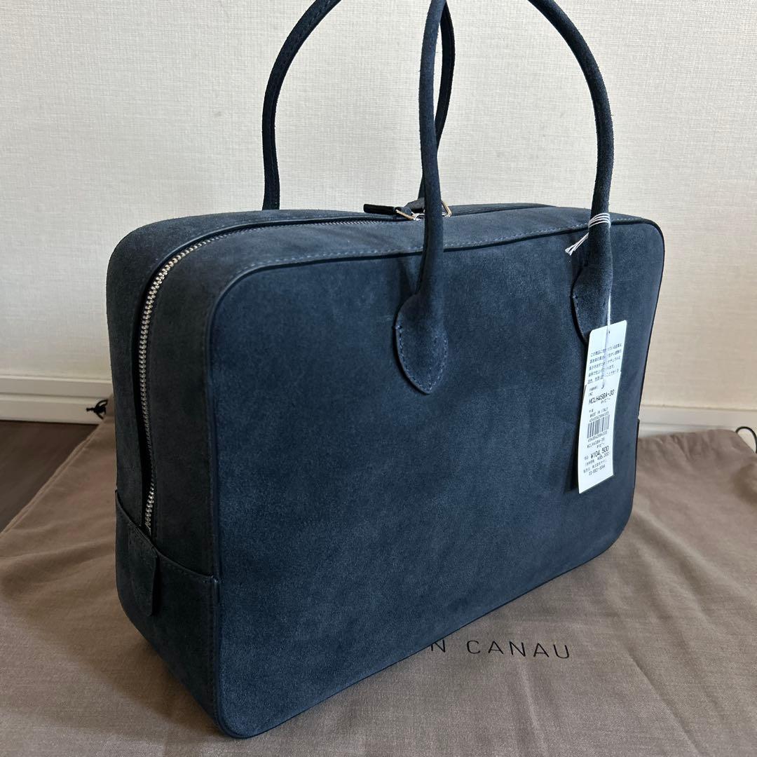 【新品】MAISON CANAU メゾンカナウ ボックスボストン L