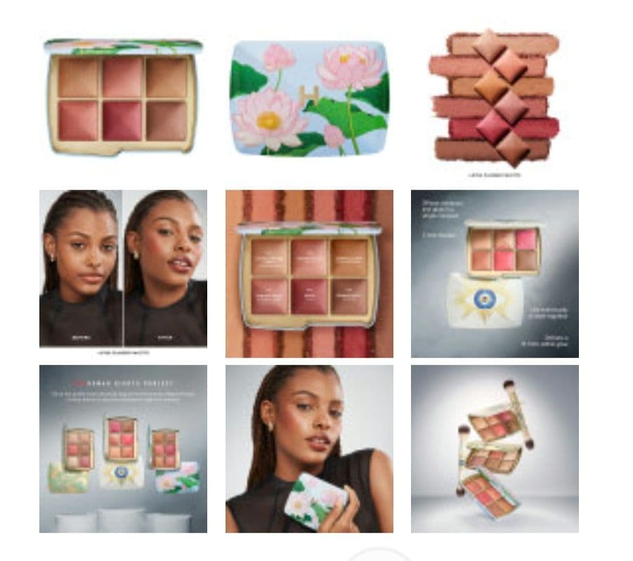 アワーグラス/アンビエントフェイスパレットlotus-flower