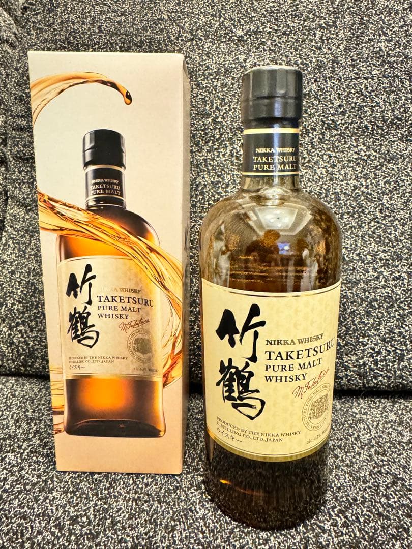 もふもふ　竹鶴 ピュアモルトウイスキー　700ml 未開封