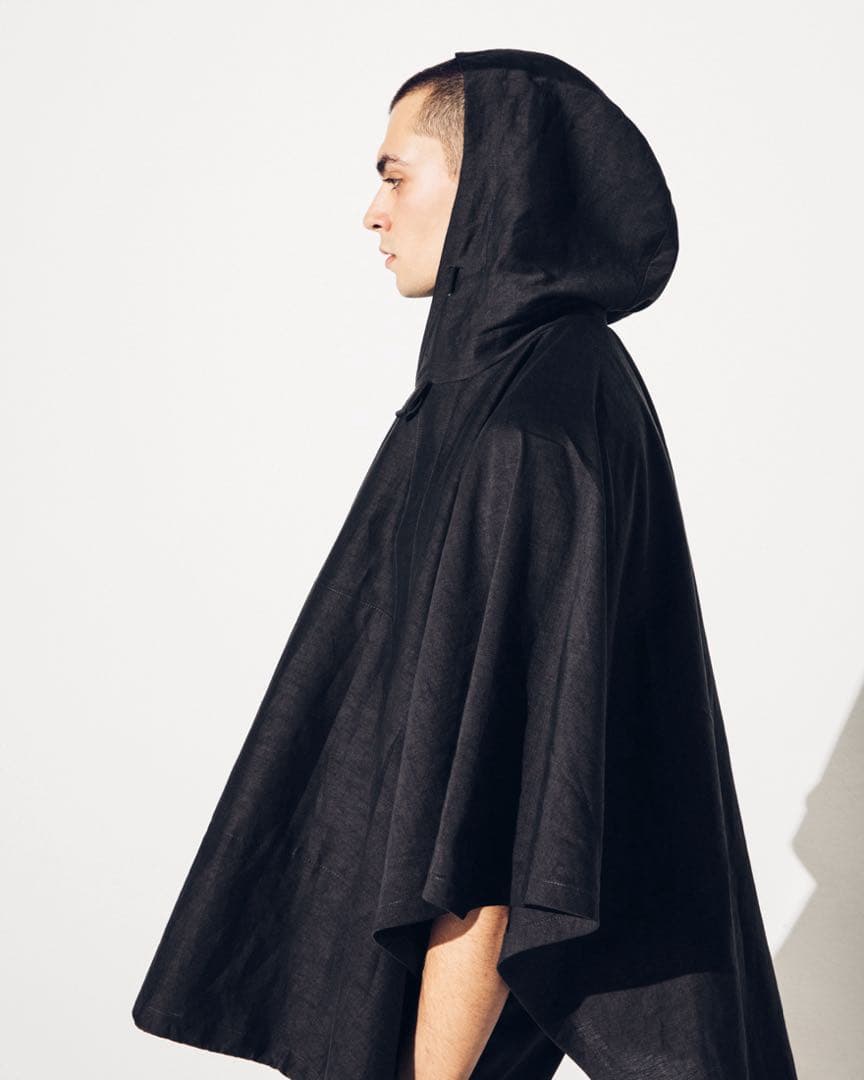 小物 Outlier Injected Linen Poncho