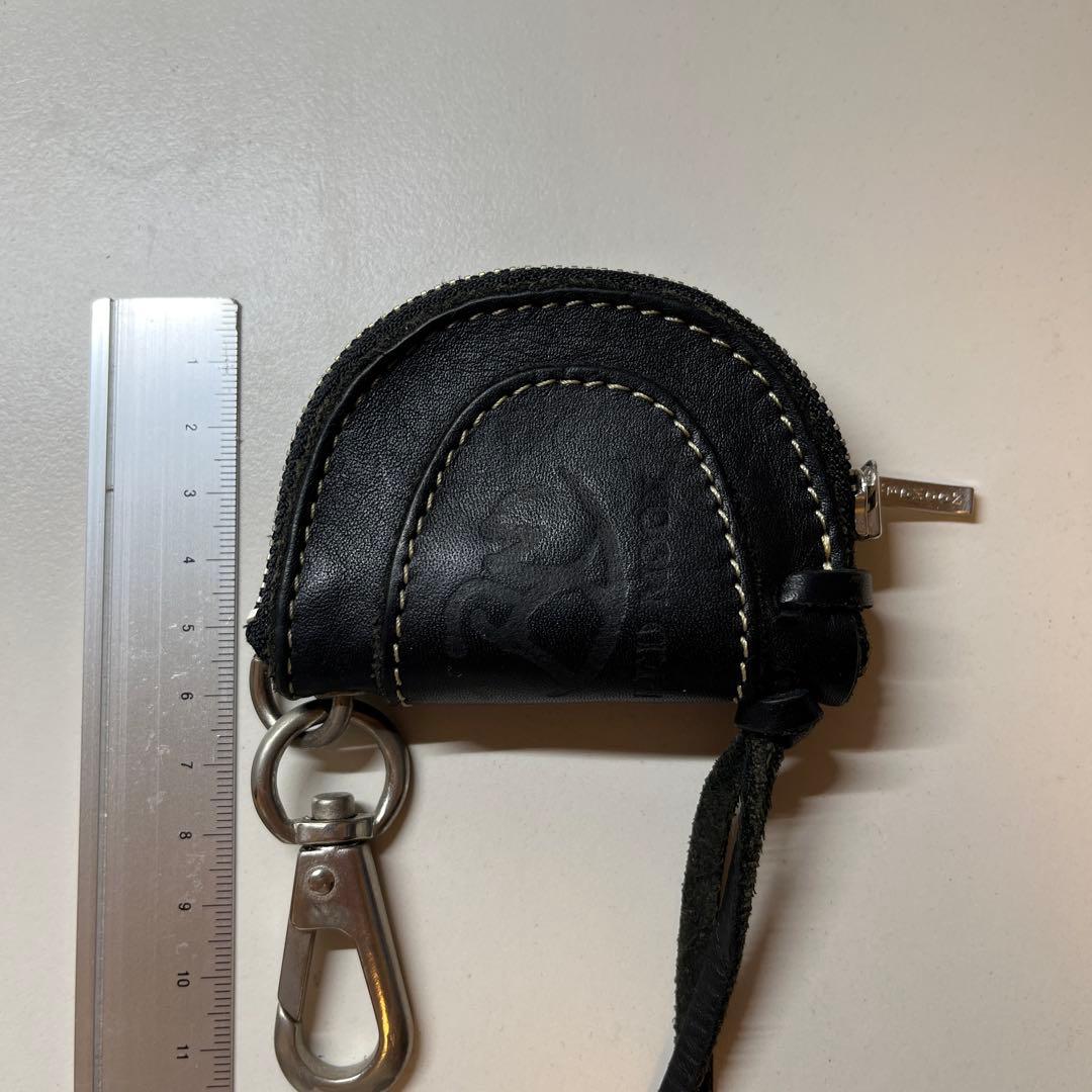 レッドムーン キーリング付きレザーケース
