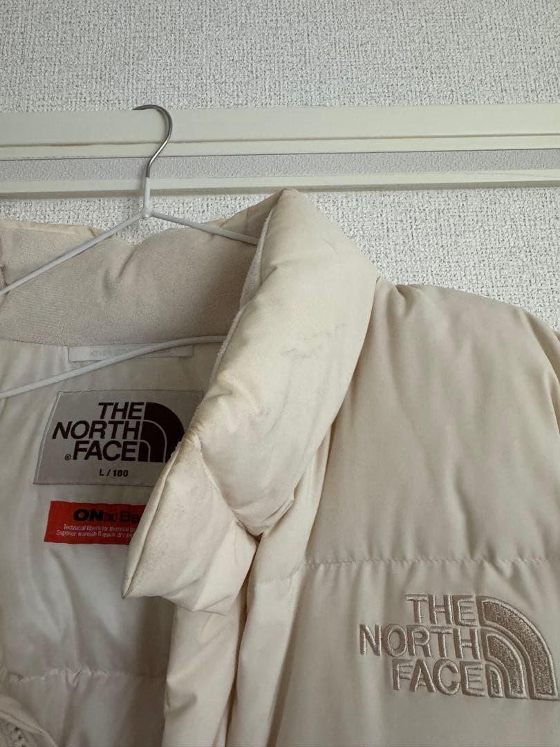 THE NORTH FACE ダウンジャケット アイボリー