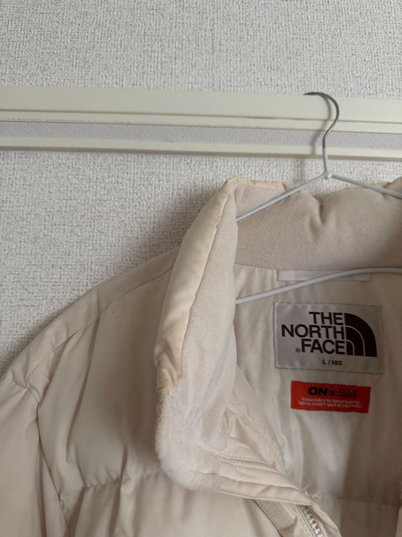 THE NORTH FACE ダウンジャケット アイボリー