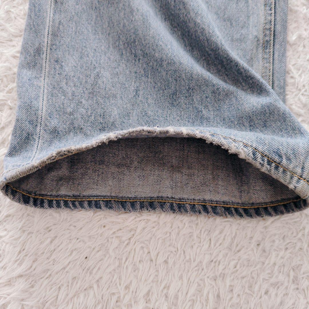 MOUSSY　CROSS WAIST WIDE STRAIGHT　サイズ2