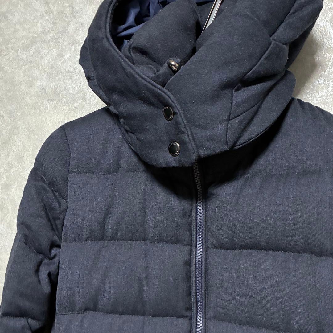 【美品】 TATRAS　(タトラス) ポリテアマ 　ダウンコート　ダークネイビー