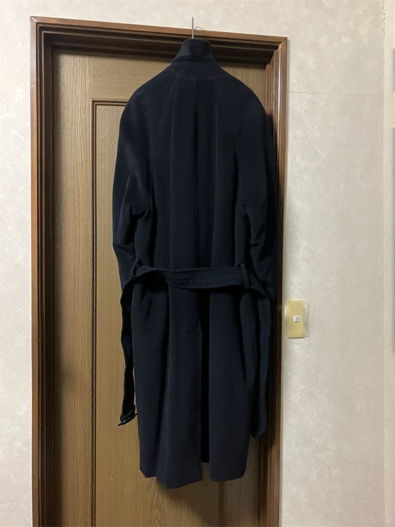 90s giorgio armani ロングコート　アンゴラ混
