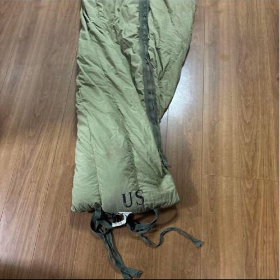 50s 米軍実物 SLEEPING BAG MOUNTAIN M–1949 羽毛