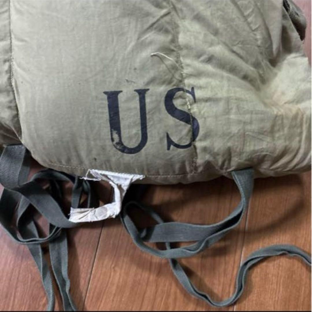 50s 米軍実物 SLEEPING BAG MOUNTAIN M–1949 羽毛