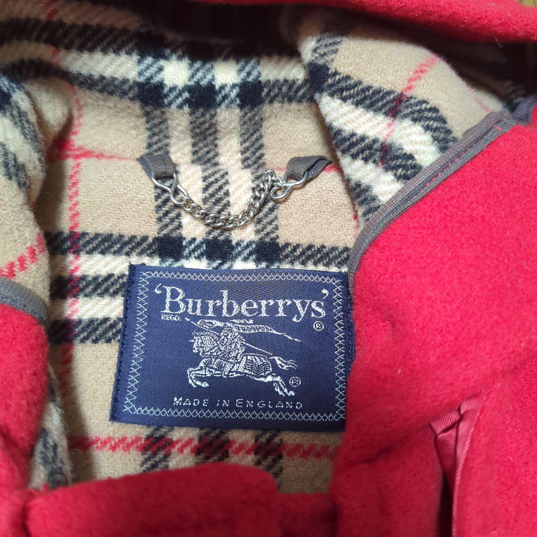 Burberry's ダッフルコートロングコートレッド