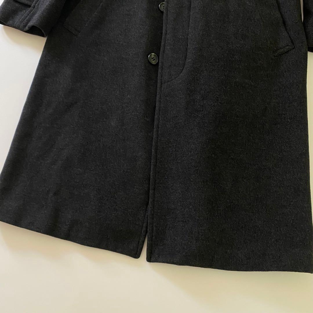 90s brooks brothers ステンカラーコート カシミヤ混 グレー