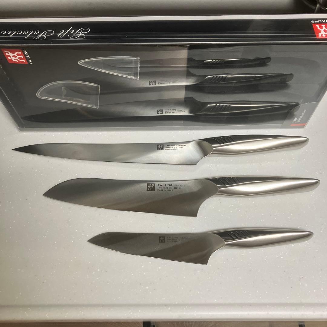 ツヴィリング ツイン フィン2 包丁 3本 （バラ売り相談可）