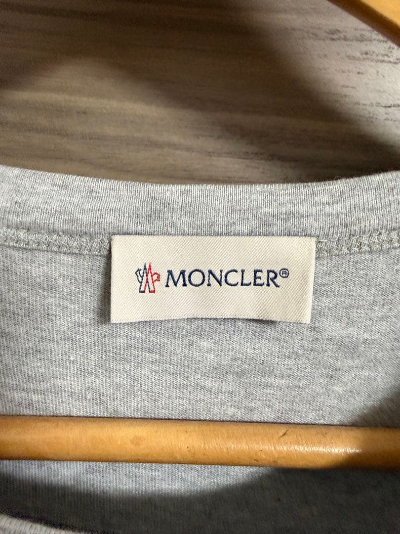 MONCLER モンクレール ロンT ワッペン ロゴ