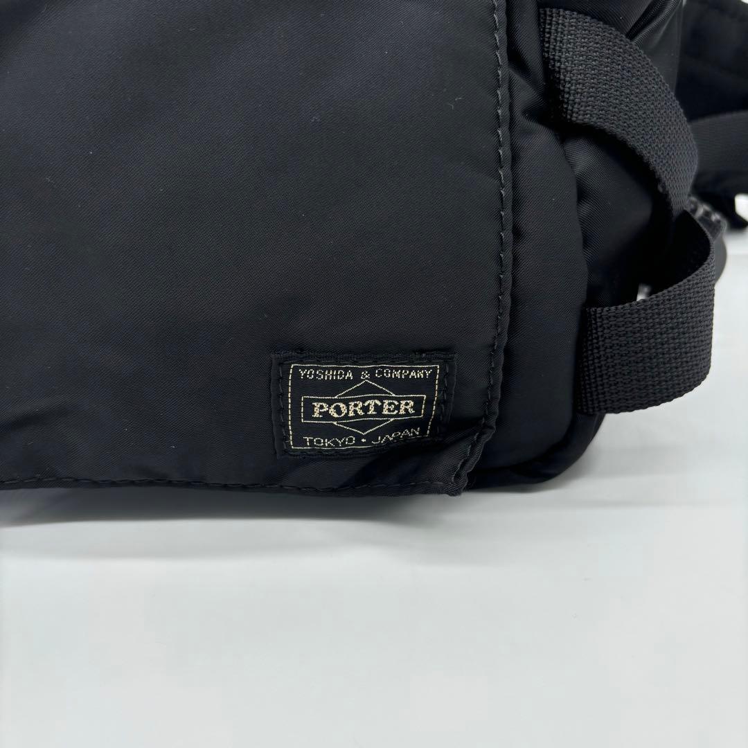 極美品✨PORTER ポーター タンカー ウエストバッグ ブラック
