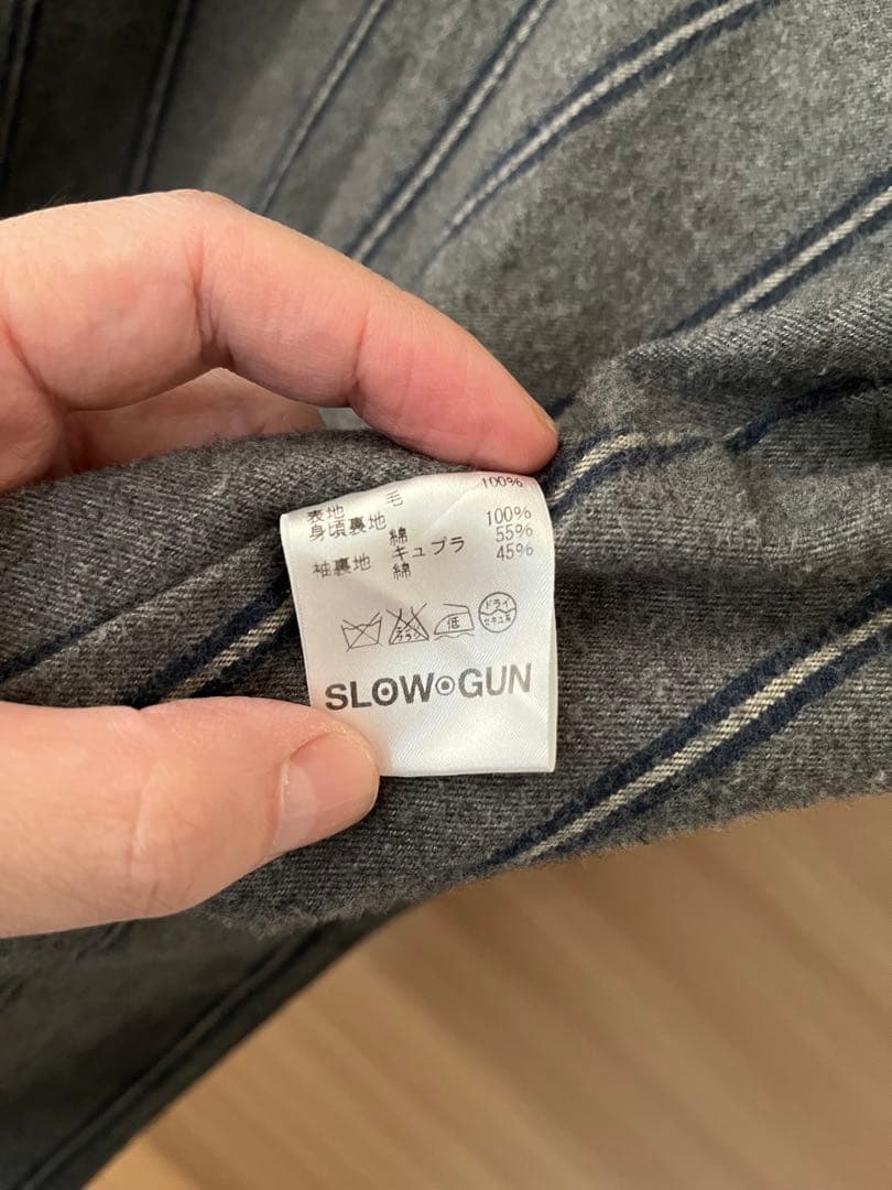 SLOWGUN ビッグシルエット　オフィサーコート