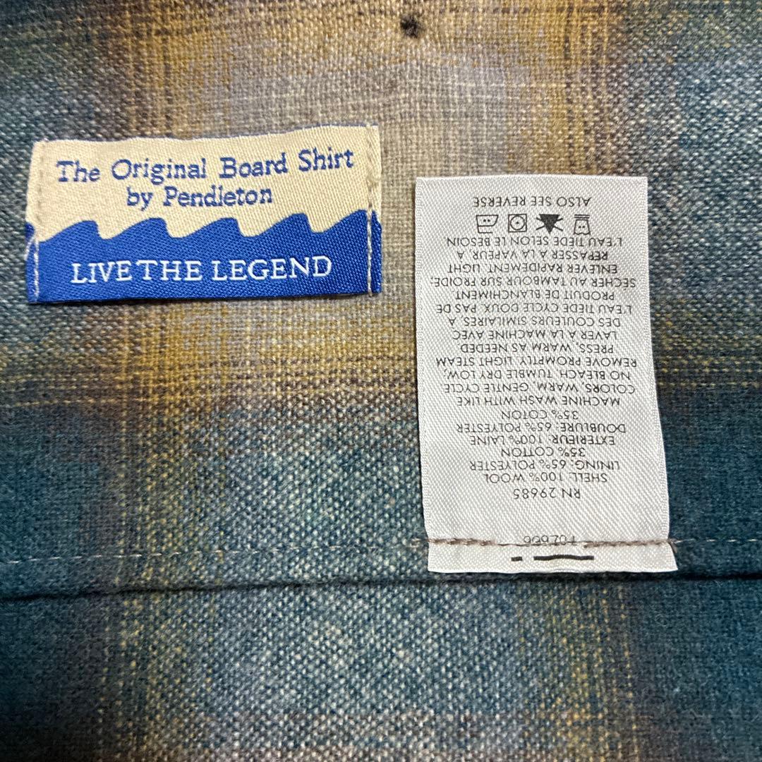 ペンドルトン　ボードシャツ　XL-LONG