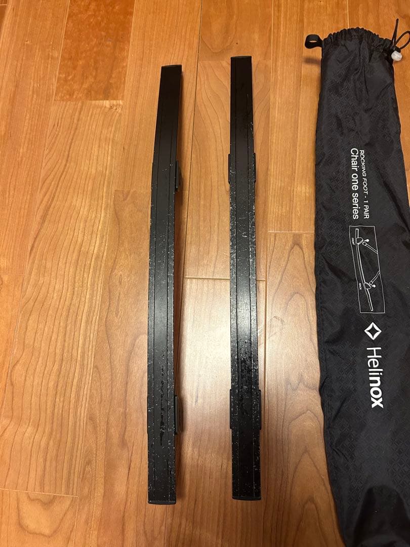 美品　Helinox タクティカルチェア ベージュ ロッキンフット付き
