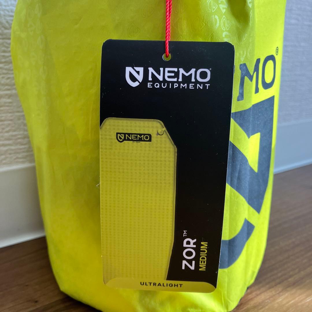 【新品未使用】スリーピングマット NEMO ZOR Medium Size