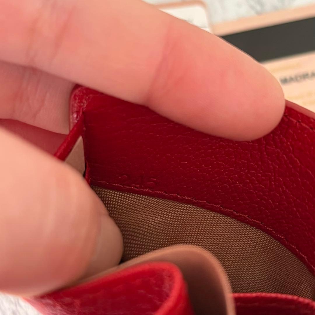 新品 MIU MIU ミュウミュウ マドラス ハート 三つ折り財布 ミニ財布