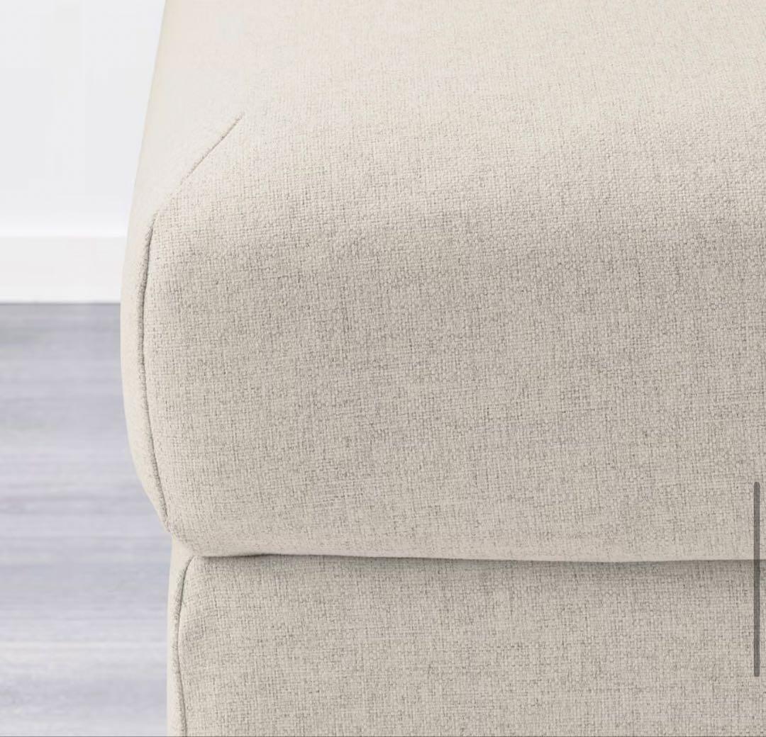 IKEA ヴィムレ VIMLE オットマン 収納付き スツール ソファ 美品
