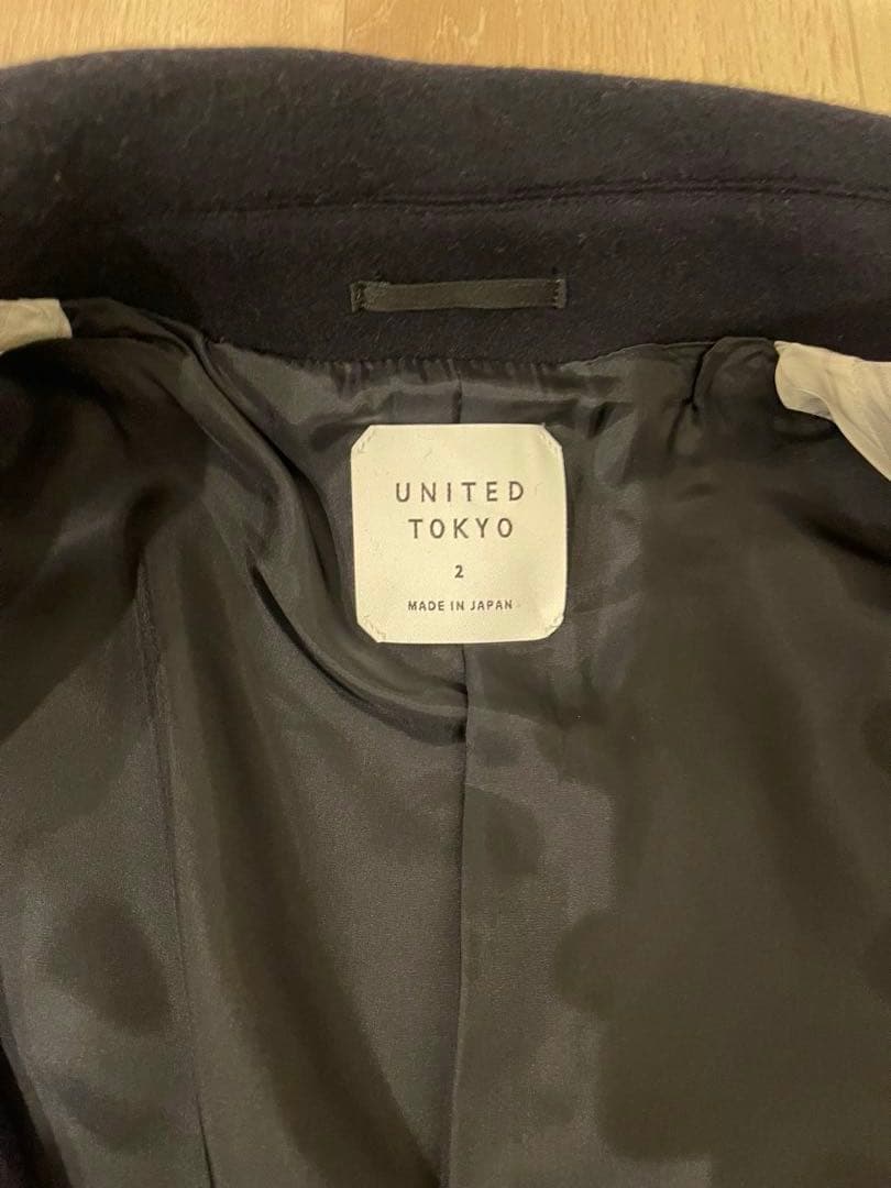 UNITED TOKYO Super 120’sステンカラーコート　クラシック