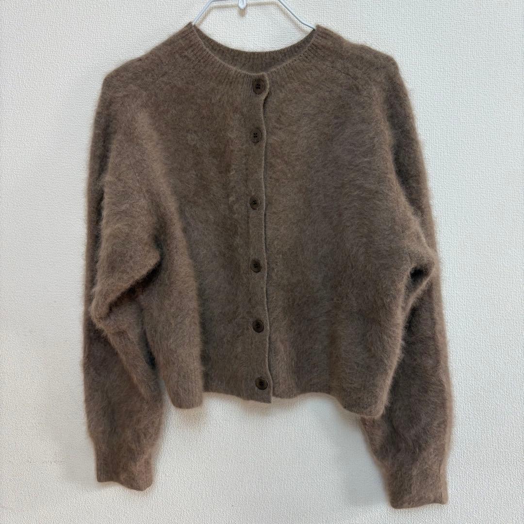 極美品✨【PLAGE】 Fur Back Open プルオーバー キャメル