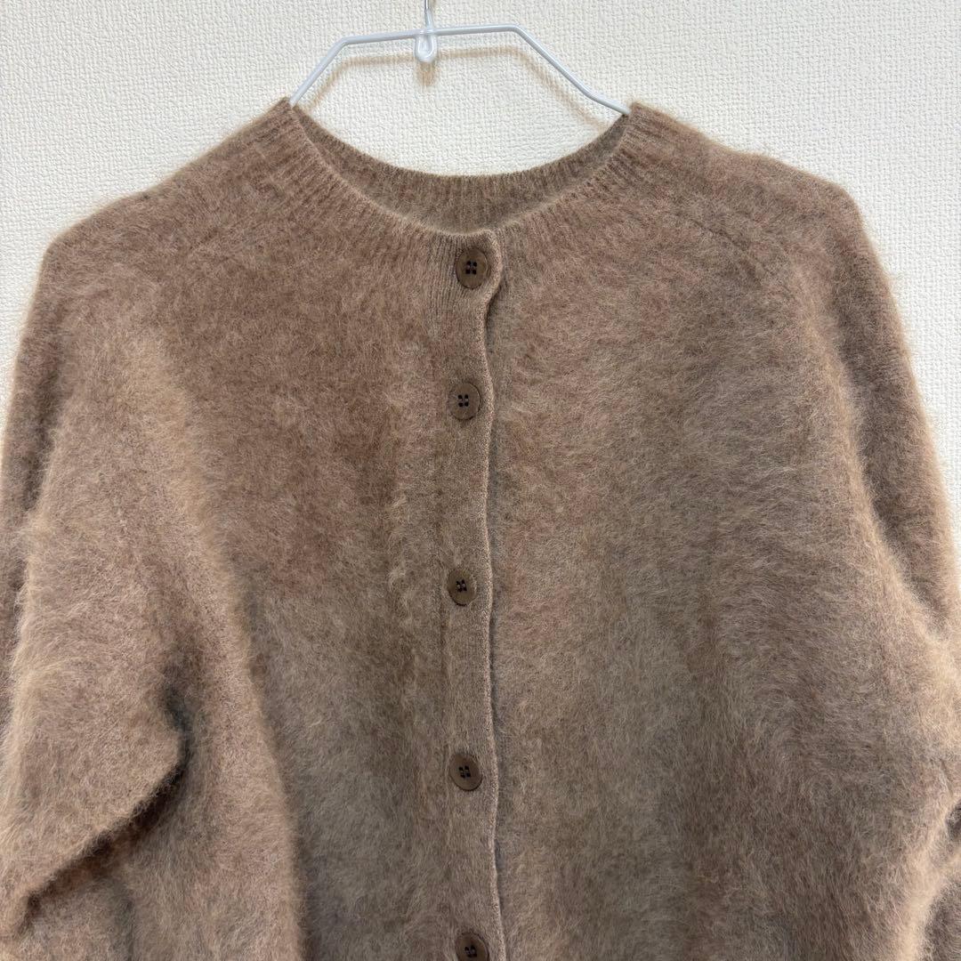 極美品✨【PLAGE】 Fur Back Open プルオーバー キャメル