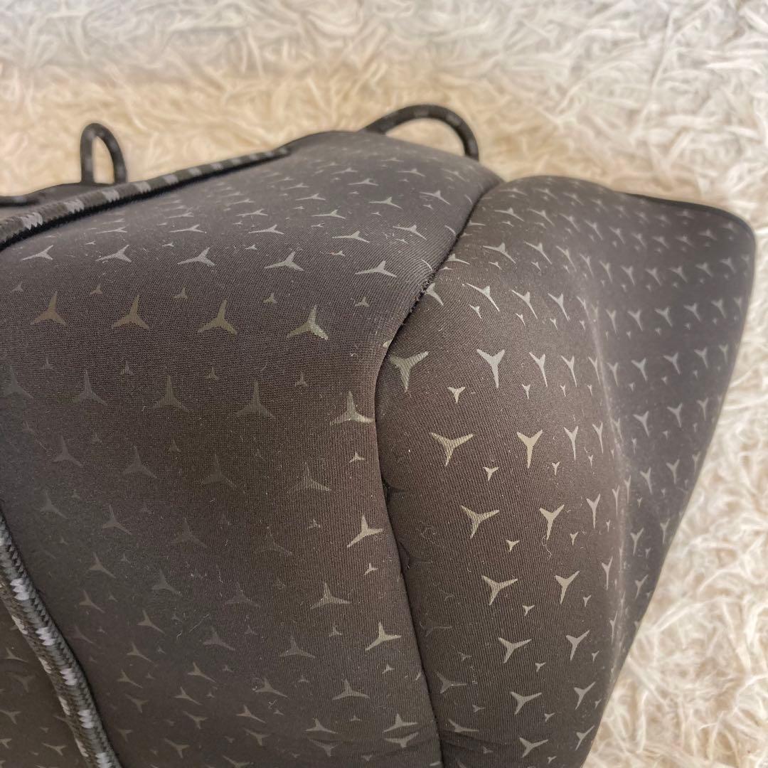 未使用 Mercedes-Benz トートバッグ ポーチ付 スター ブラック