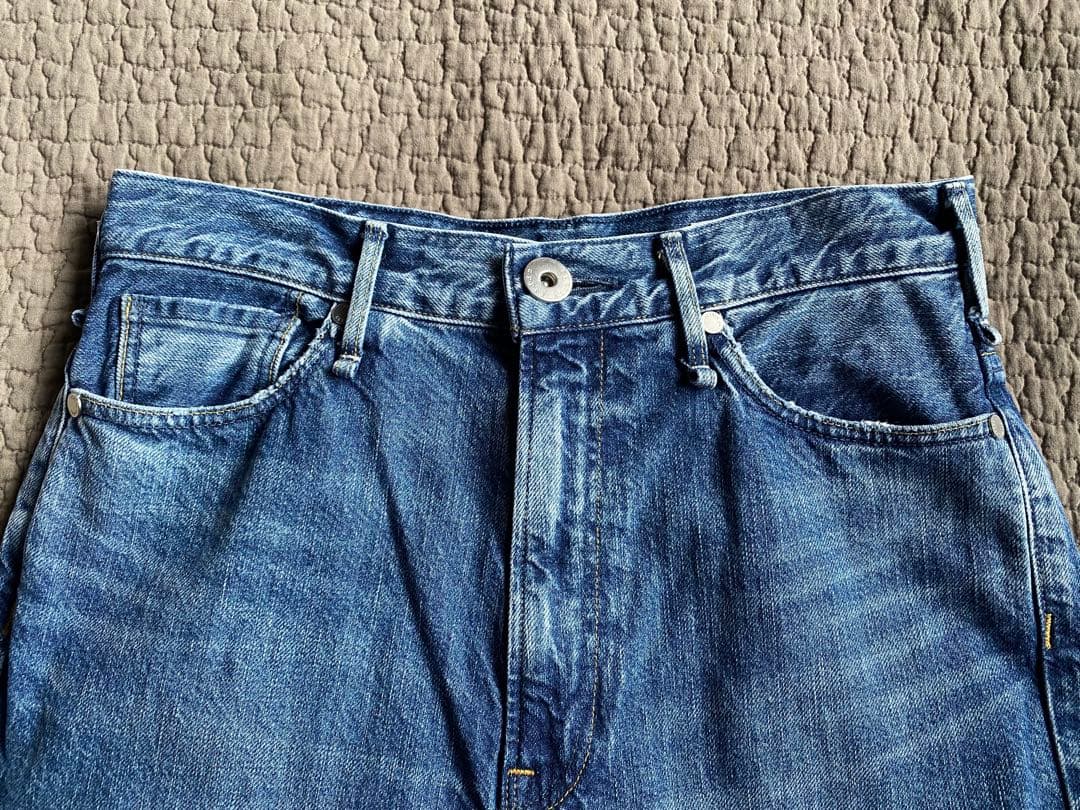 ⭐️超美品⭐️アッパーハイツ THE TAYLOR ワイドフレアデニム