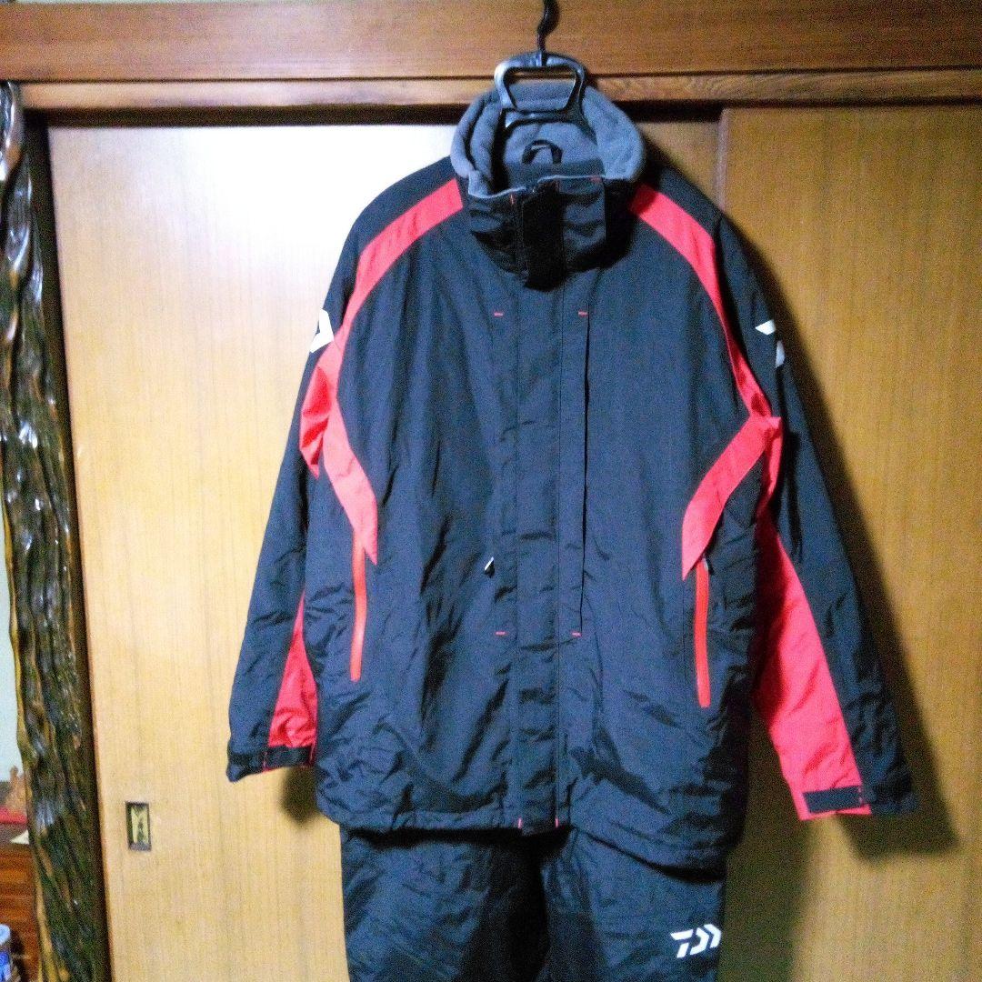 ダイワ防水防寒スーツ（DW-3405) 　サイズ2XL 透湿防水加工　ブラック