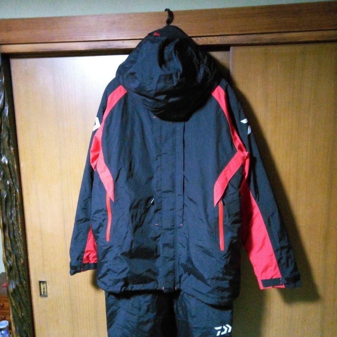 ダイワ防水防寒スーツ（DW-3405) 　サイズ2XL 透湿防水加工　ブラック