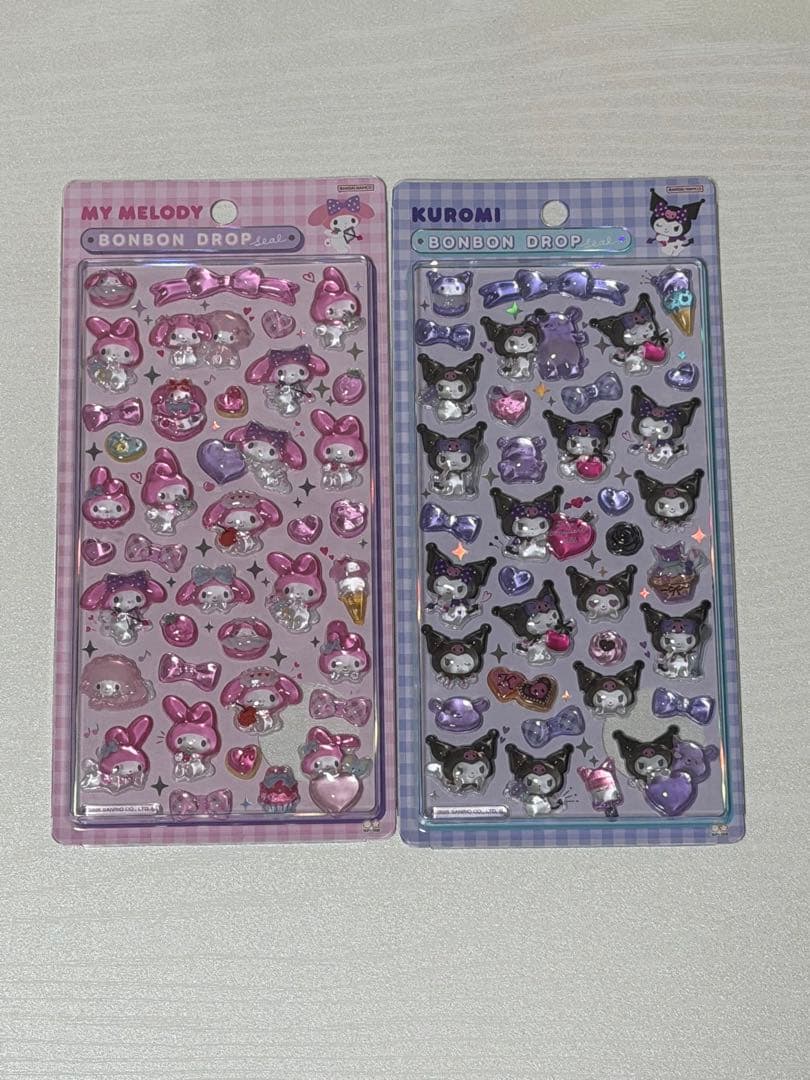 [国内正規品]サンリオ ボンボンドロップシール 第2弾 8点セット