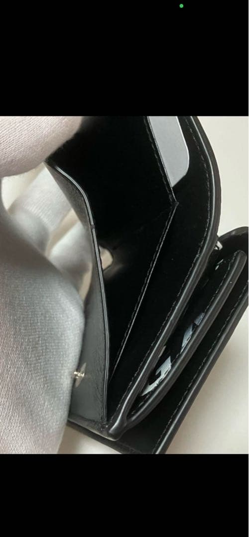 セ*ン様 BALENCIAGA 三つ折り財布 ブラック
