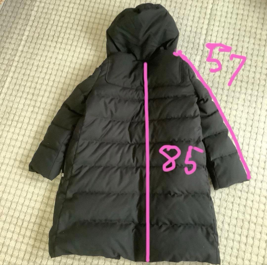 美品　LOVELESS フード付きダウンジャケット 36 ブラック