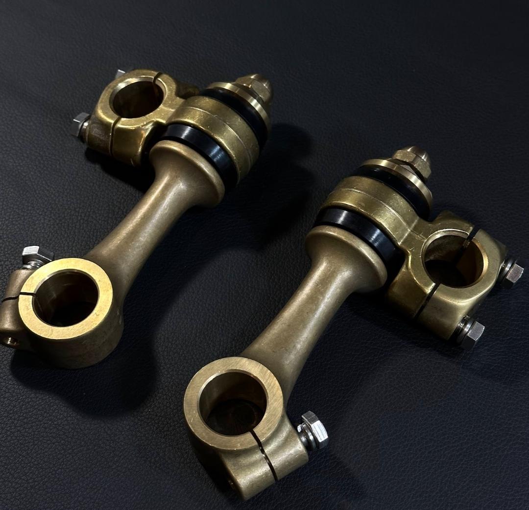 4インチ ハーレー ドッグボーンライザー FLANDERS チョッパ m857