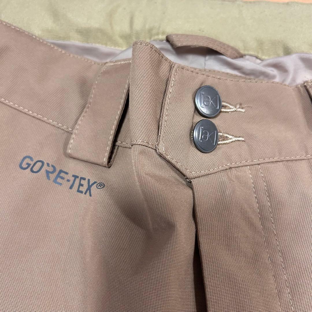 Burton [ak] スノーボードパンツ GORE-TEX ベージュ Lサイズ
