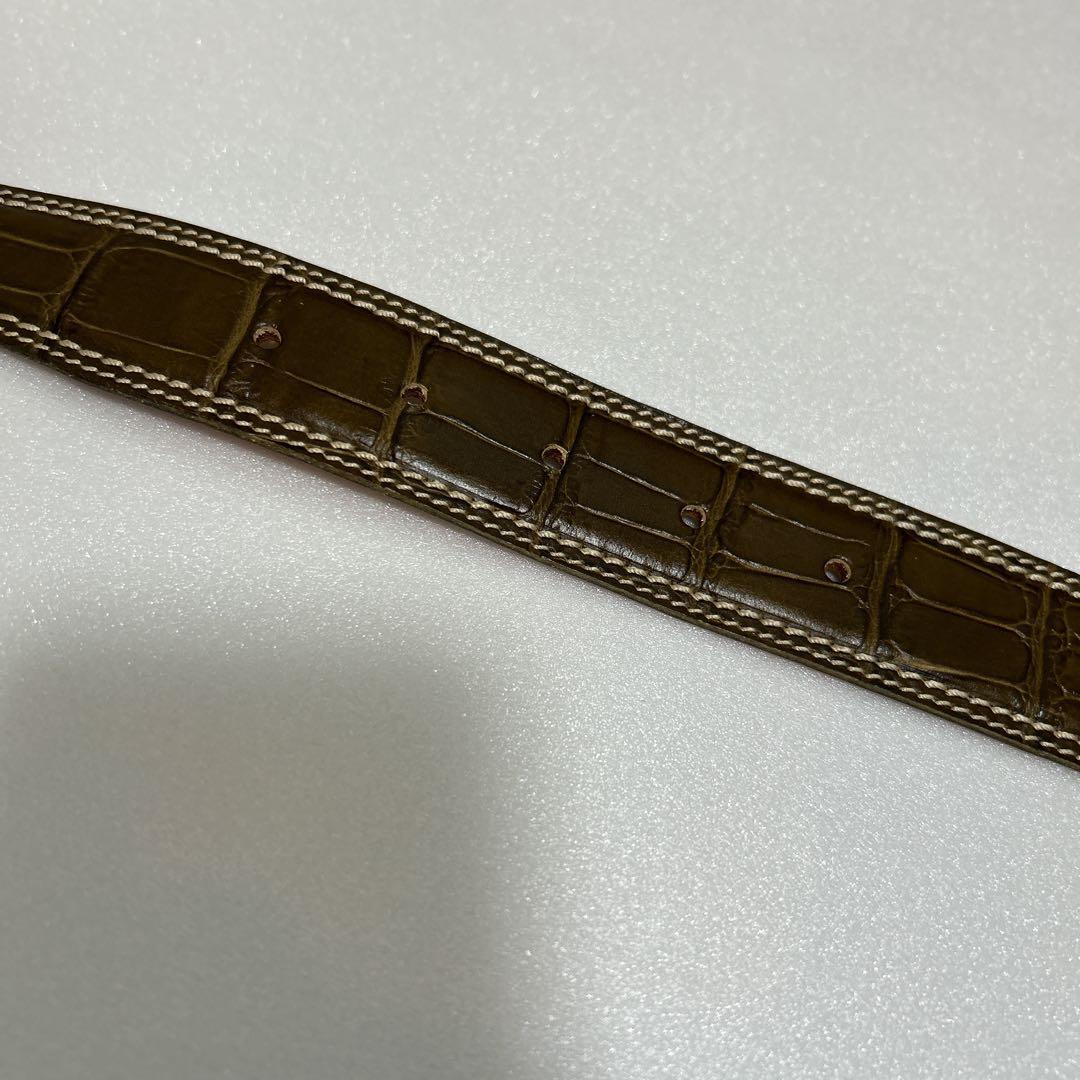 FELISI フェリージ　ベルト　イタリア製　クロコ型押し　44-80