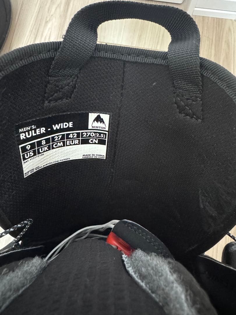Burton Ruler Wide 27cm スノーボードブーツ