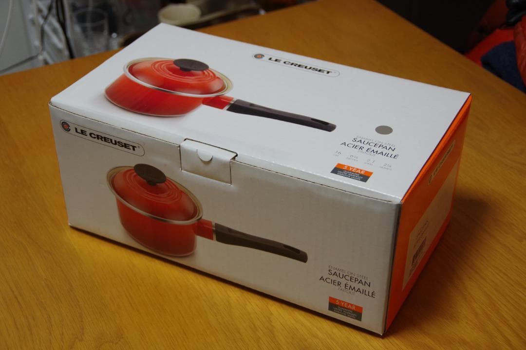 【LE CREUSET】ル・クルーゼ_EOS ソースパン 16cm マリンブルー