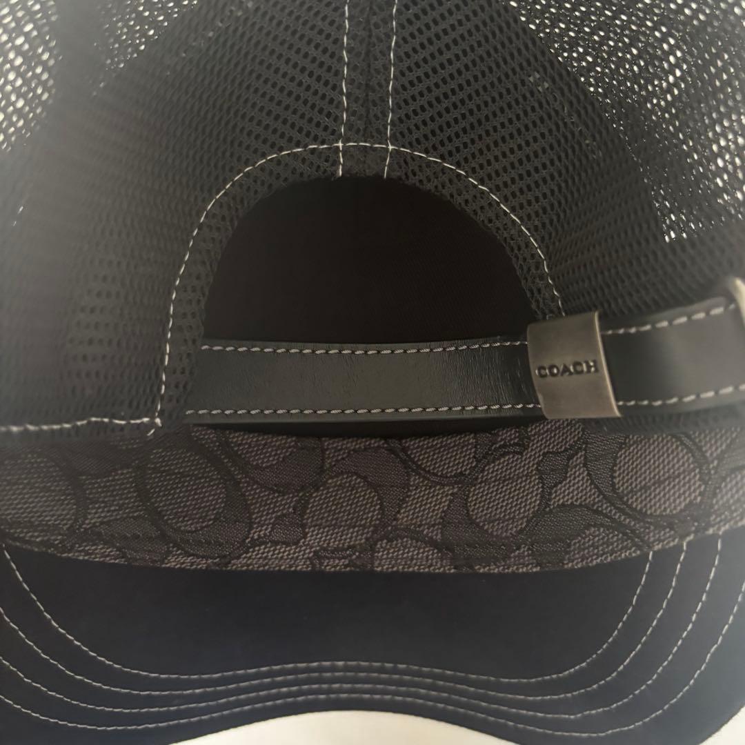 COACH メッシュキャップ 黒