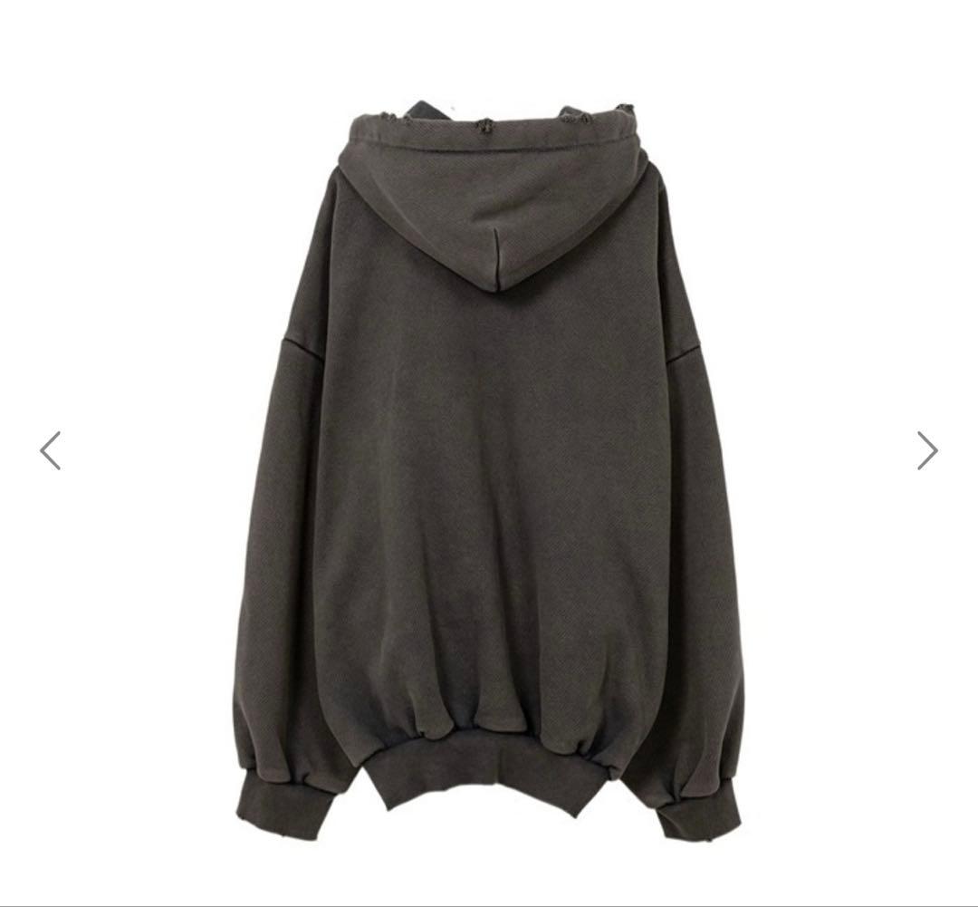 トップス Amateur Sewn Like Zip-up Hoodie