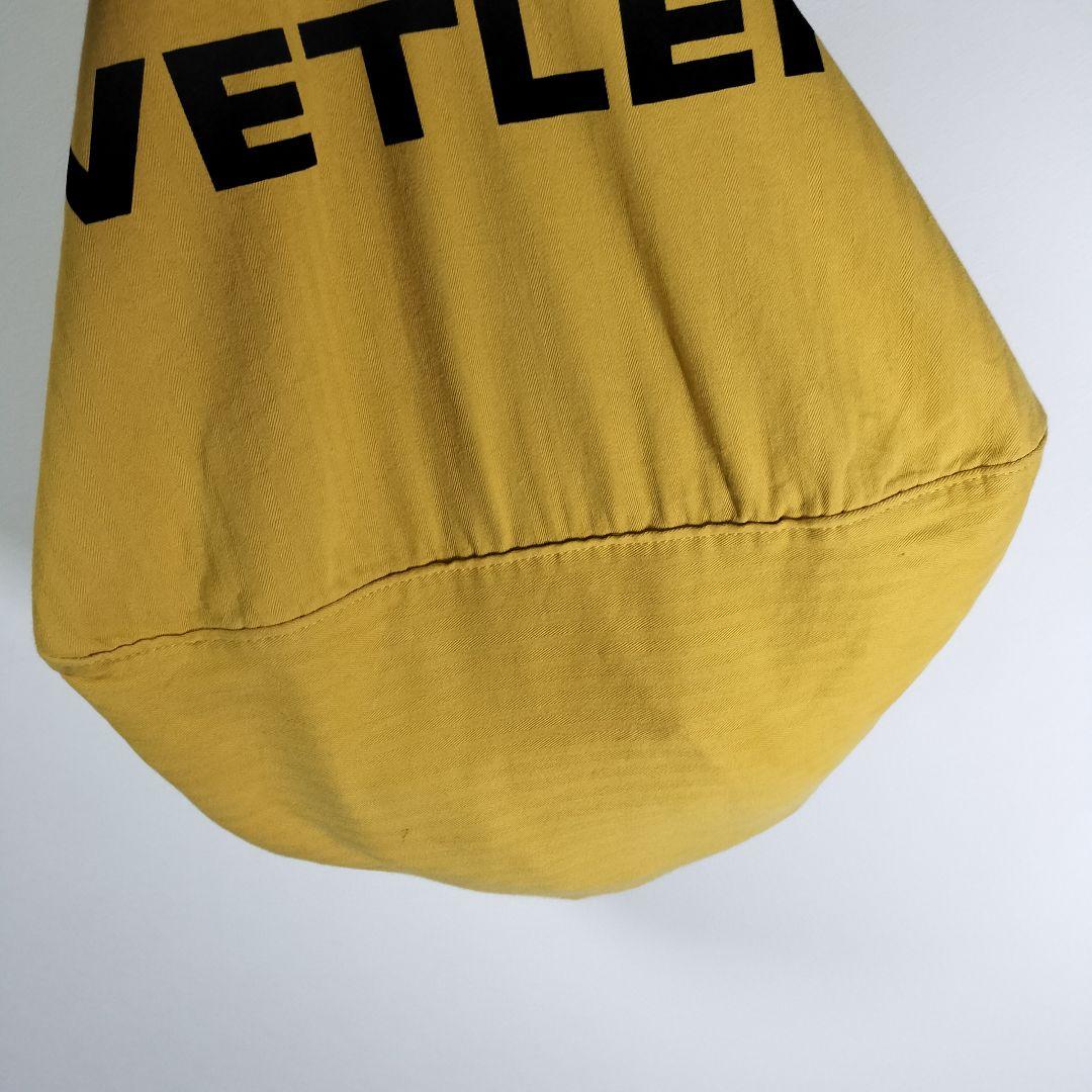 VELTLER ニュースペーパーバッグ ショルダー マスタード 鞄 カバン