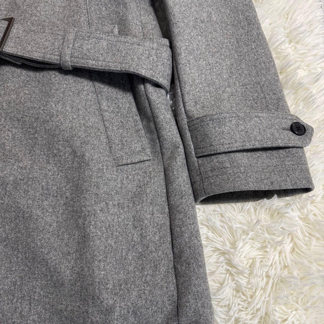 EPOCA UOMO　エポカウォモ ウールカシミヤ　チェスターコート　46　M