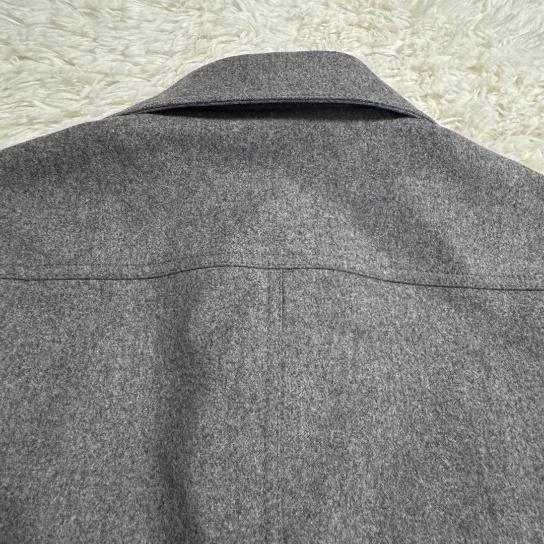 EPOCA UOMO　エポカウォモ ウールカシミヤ　チェスターコート　46　M