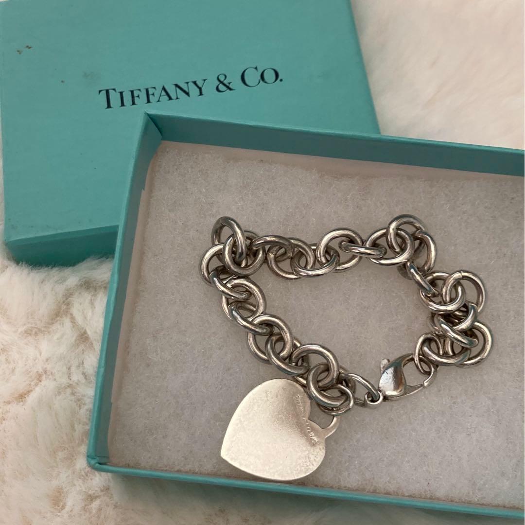 ティファニー　ブレスレット　ハートタグ　シルバー925