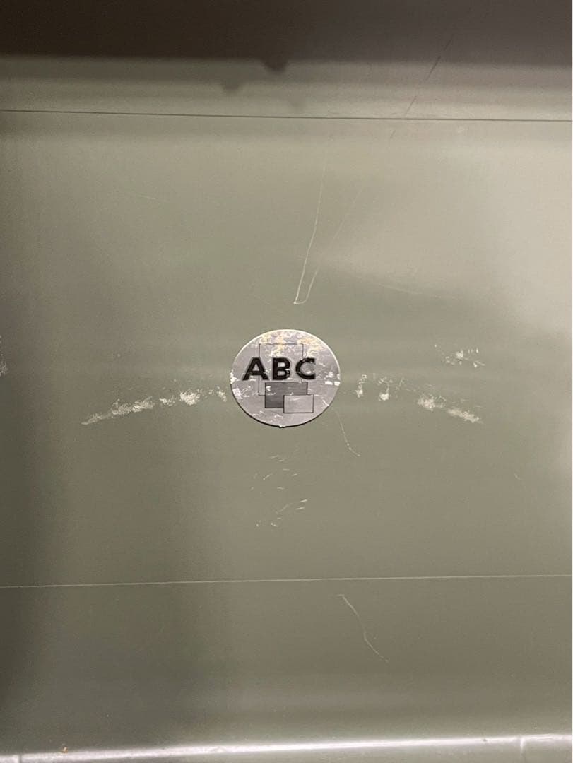 【希少】西ドイツ製 ヴィンテージ タイプライター ABC アンティーク ABC
